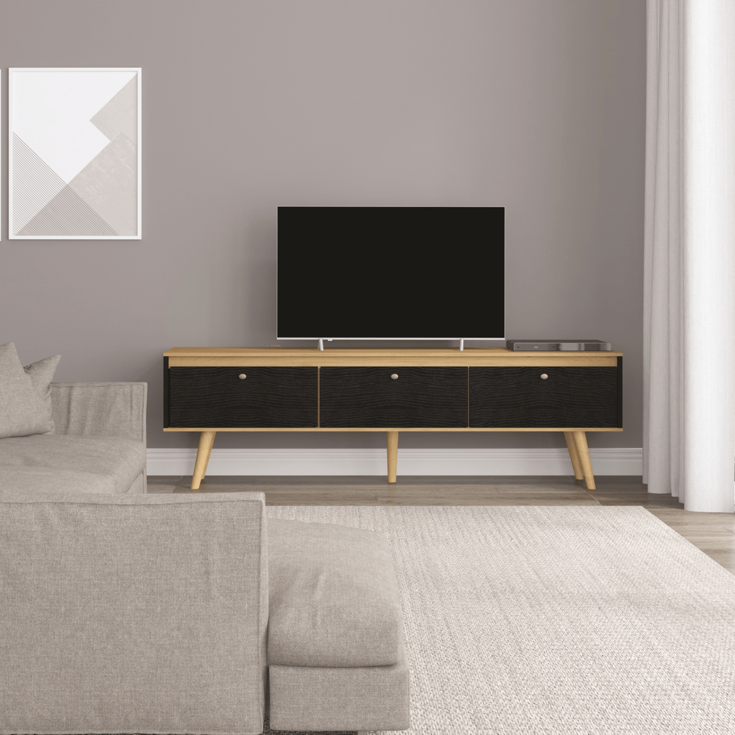 Rack TV 160x59x36 cm Memphis