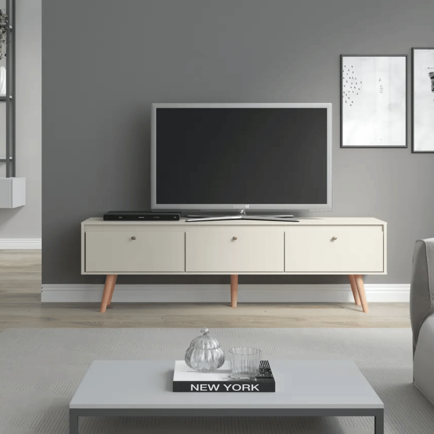 Rack TV 160x59x36 cm Memphis