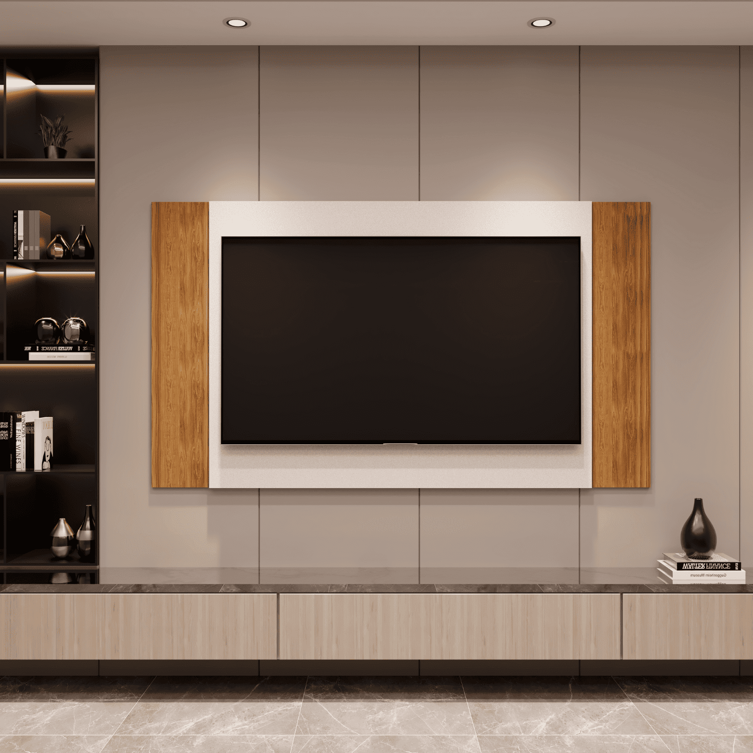 Panel TV 160x90x3 cm Fresno Fresno