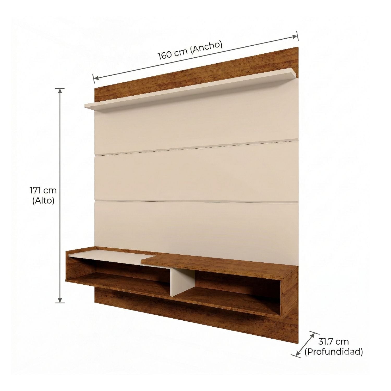 Panel TV Beige Triunfo