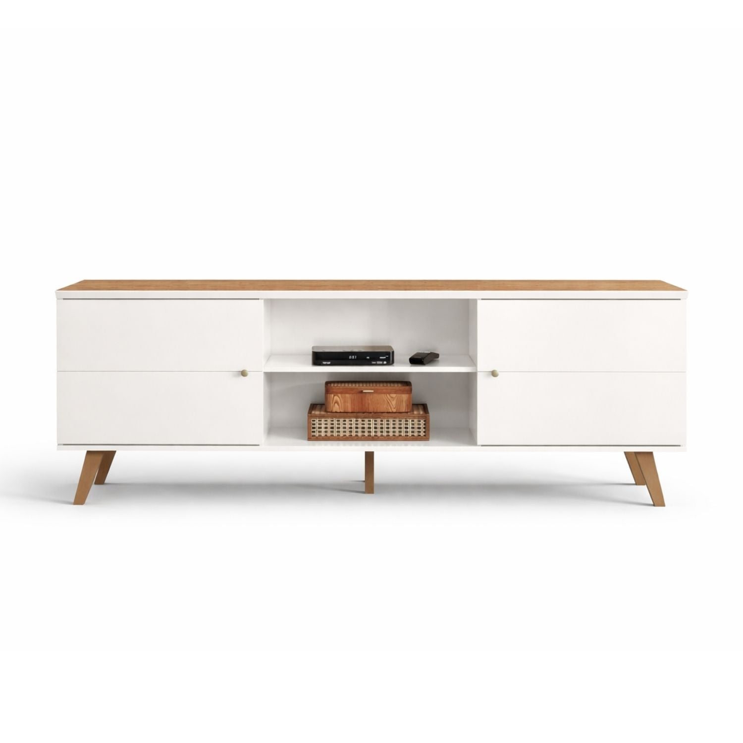 Rack TV 180x64x38 cm Beige Aracaju