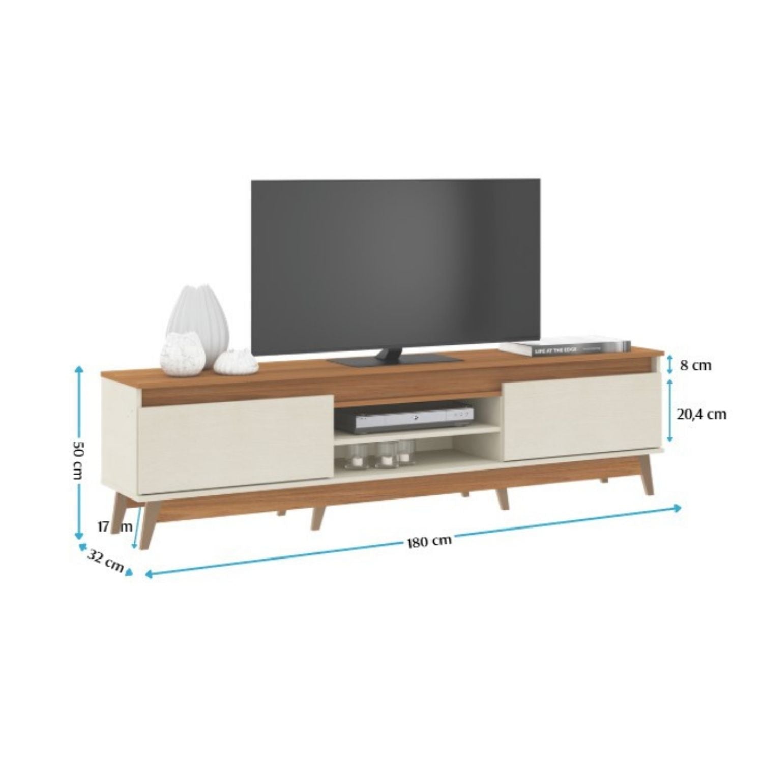 Rack TV 180x50x32 cm Texas