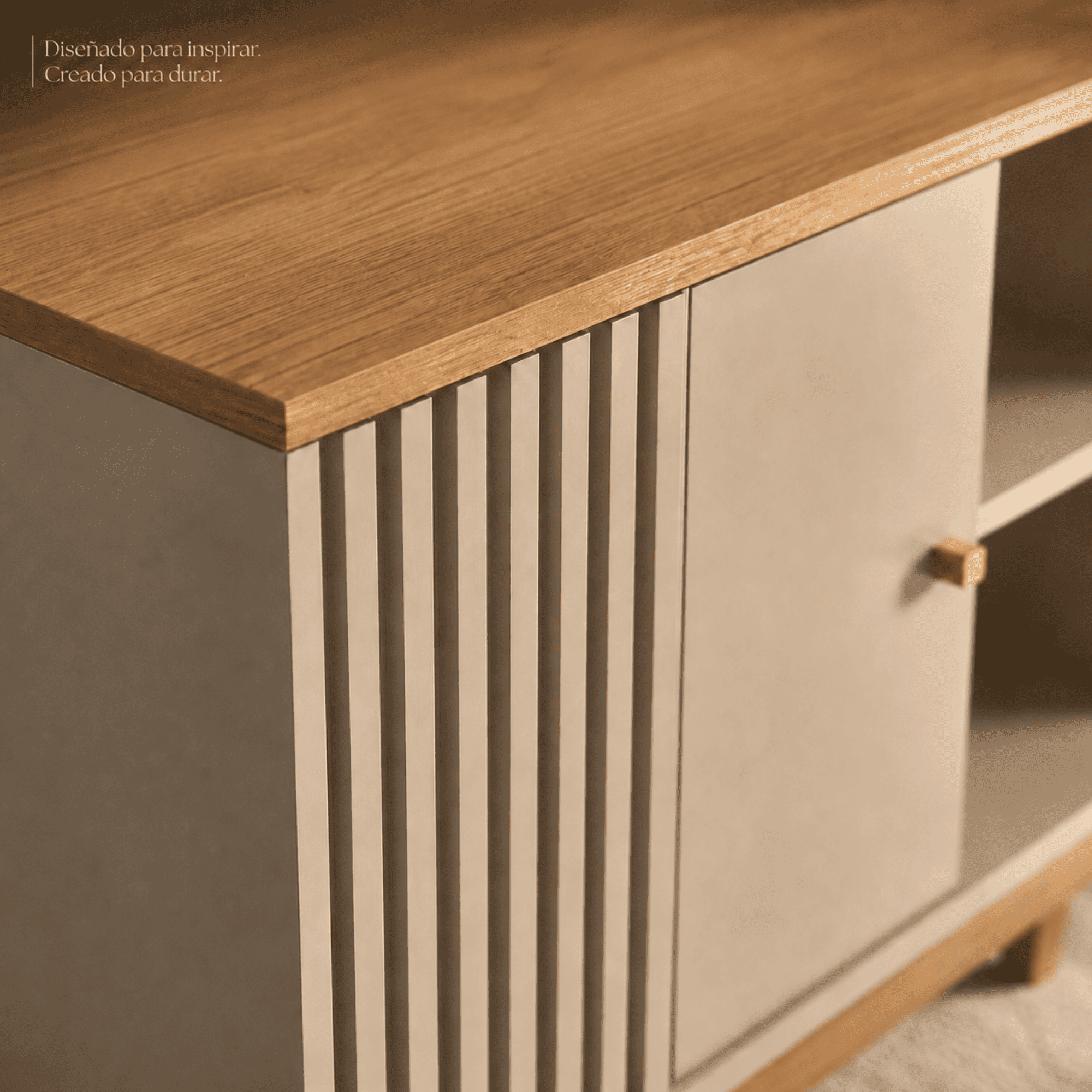 Rack Florencia 1,8 Nogal/Beige