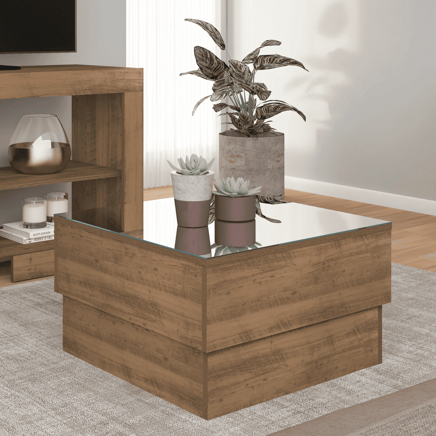Mesa Centro 60x35x60 cm Parati