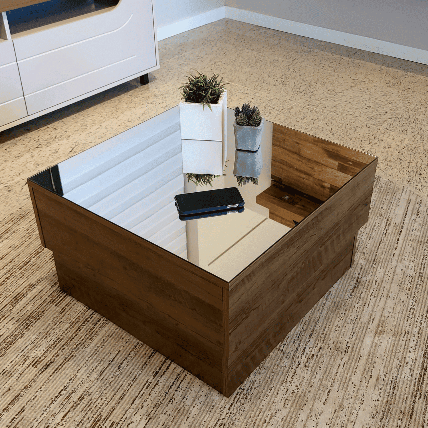 Mesa Centro 60x35x60 cm Parati