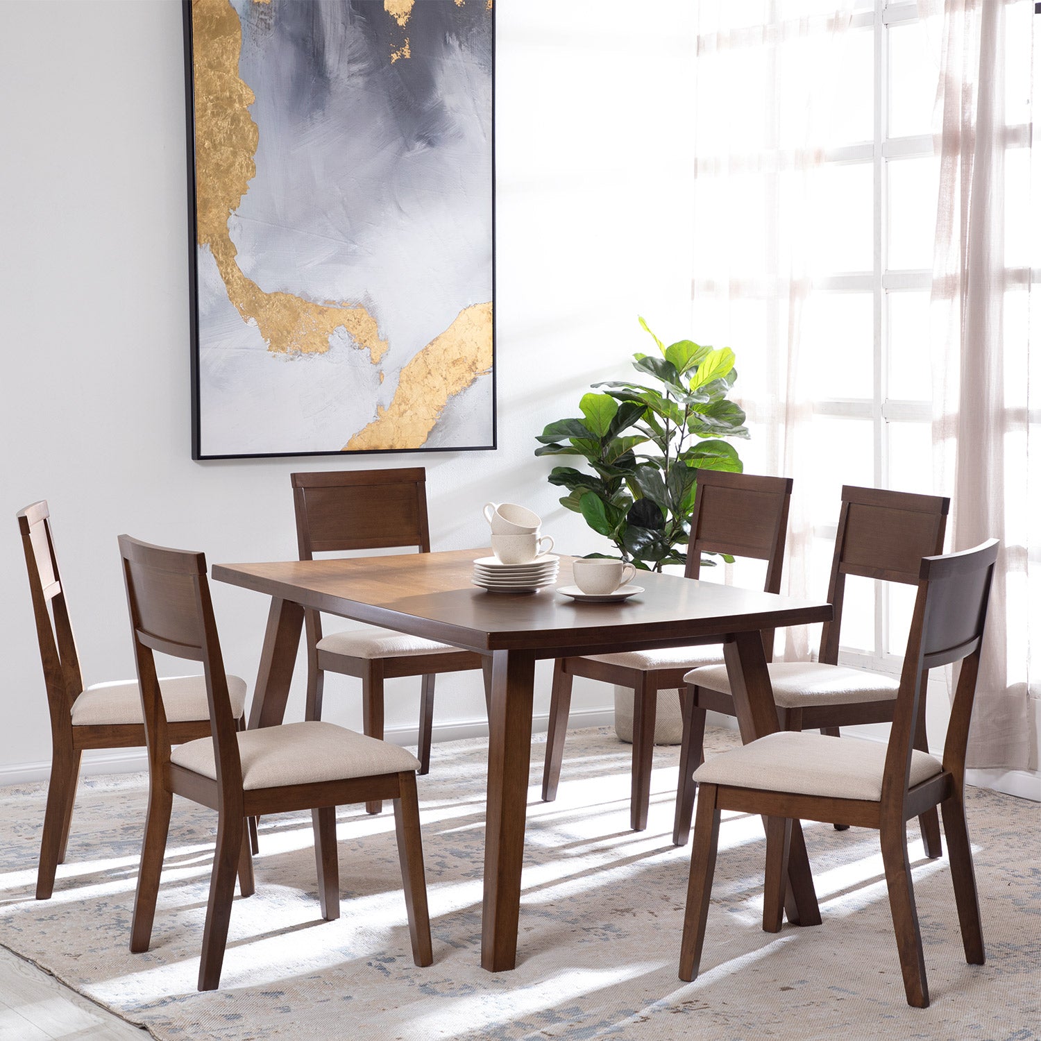 Juego Comedor 6 Sillas Castilla