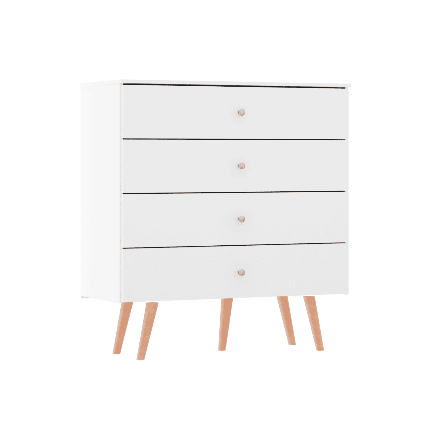 Cómoda 4 Cajones 90x99x47cm