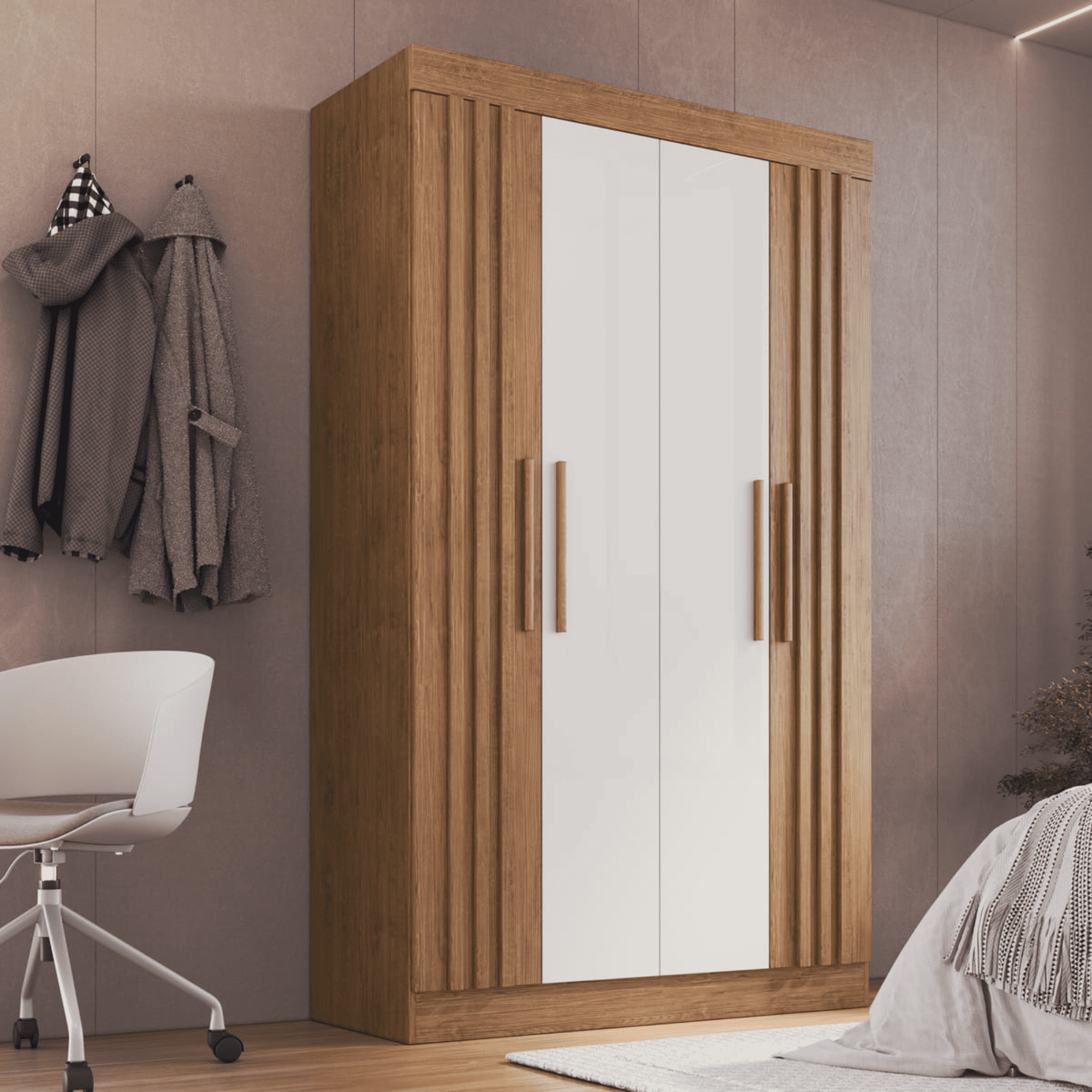 Closet Verona 4 Puertas  Correderas