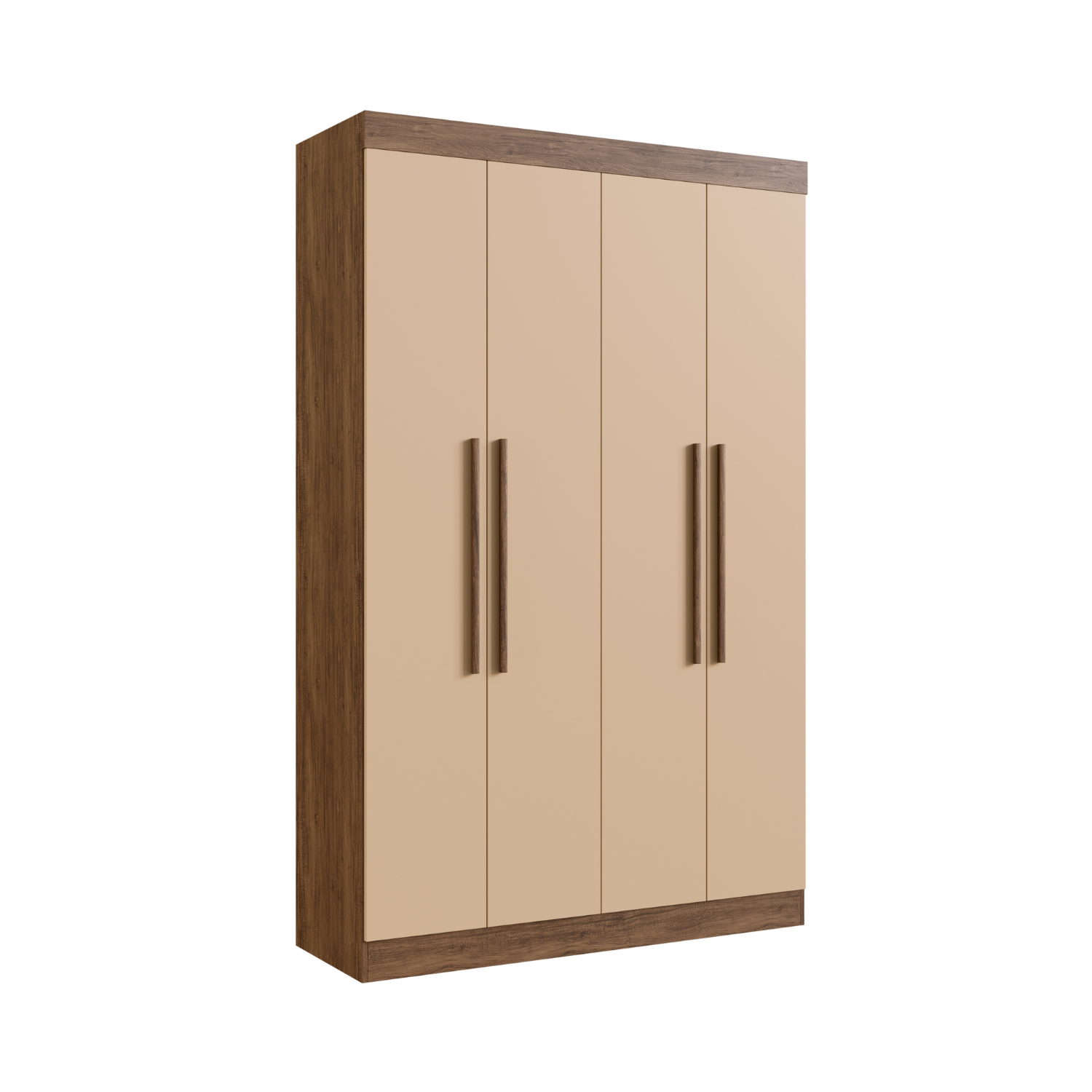 Clóset 4 Puertas · 2 Cajones 136x217x47 cm Beige Orlando