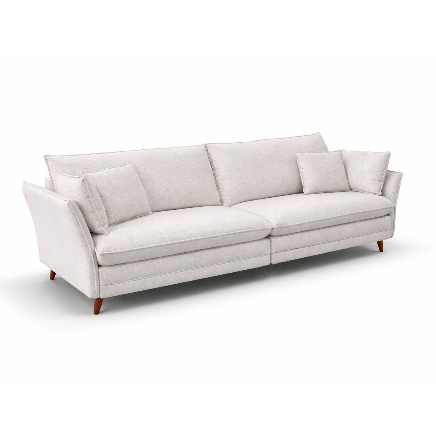 Sofá 3 Cuerpos Beige Nazar