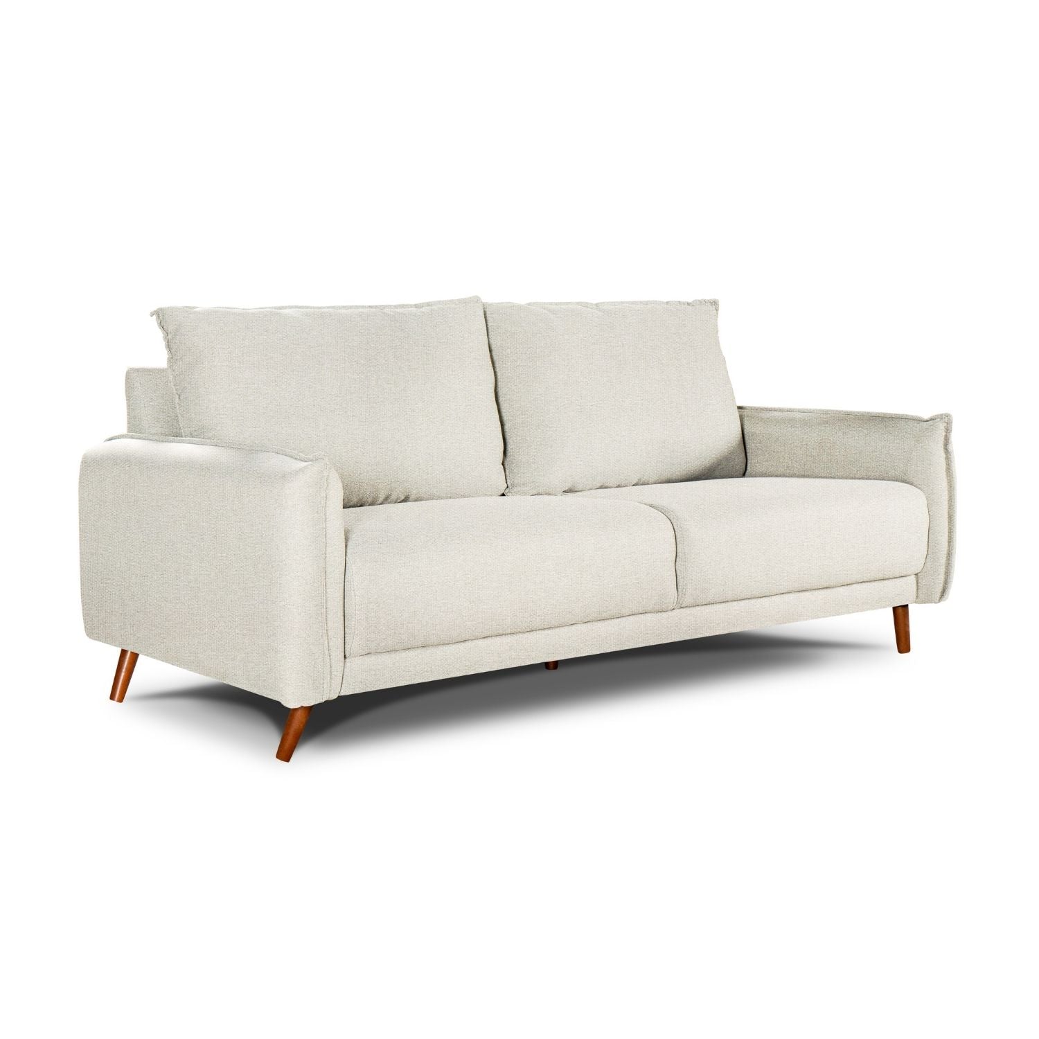 Sofá 3 Cuerpos Beige Charlotte