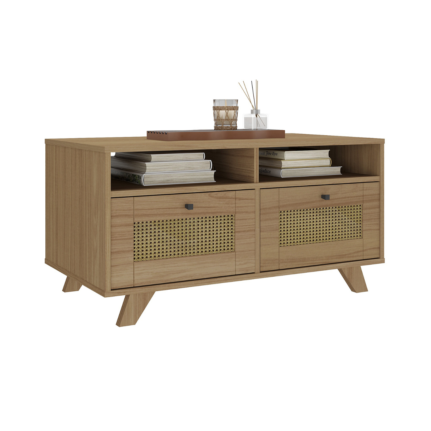 Mesa Centro 2 Cajones 91x46x50 cm Trama