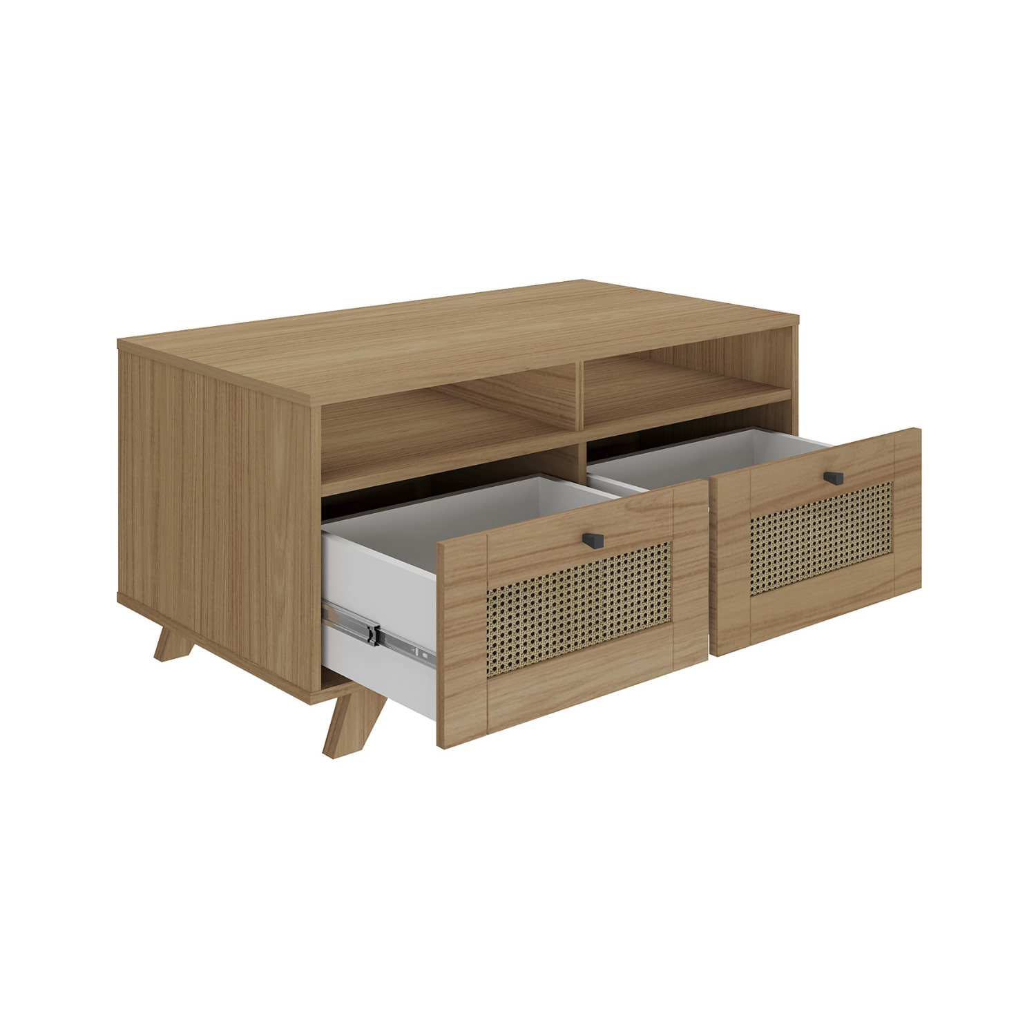 Mesa Centro 2 Cajones 91x46x50 cm Trama