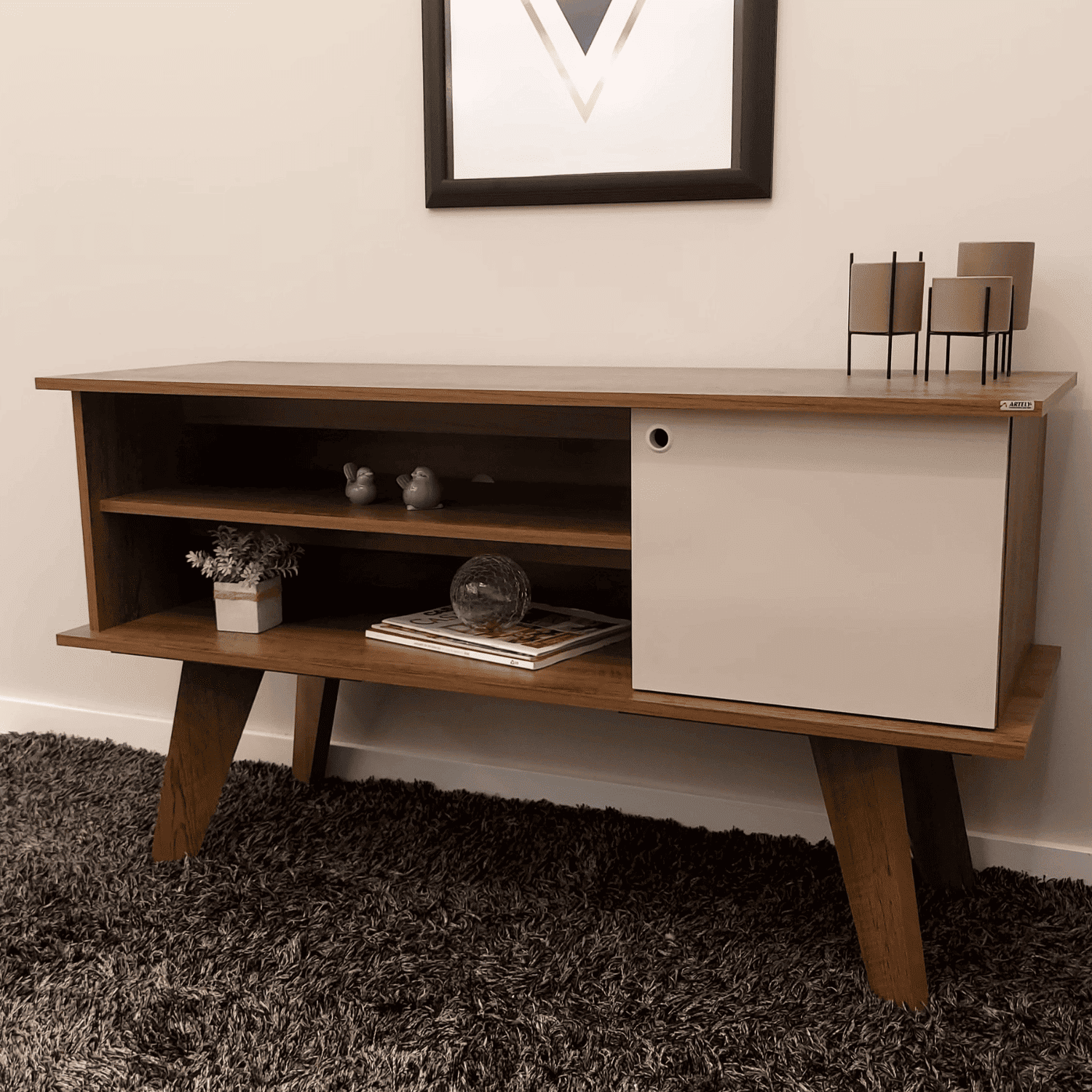 Rack TV 120x65x40 cm Frank