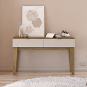 Mesa Arrimo 136x39x81 cm Beige Udine