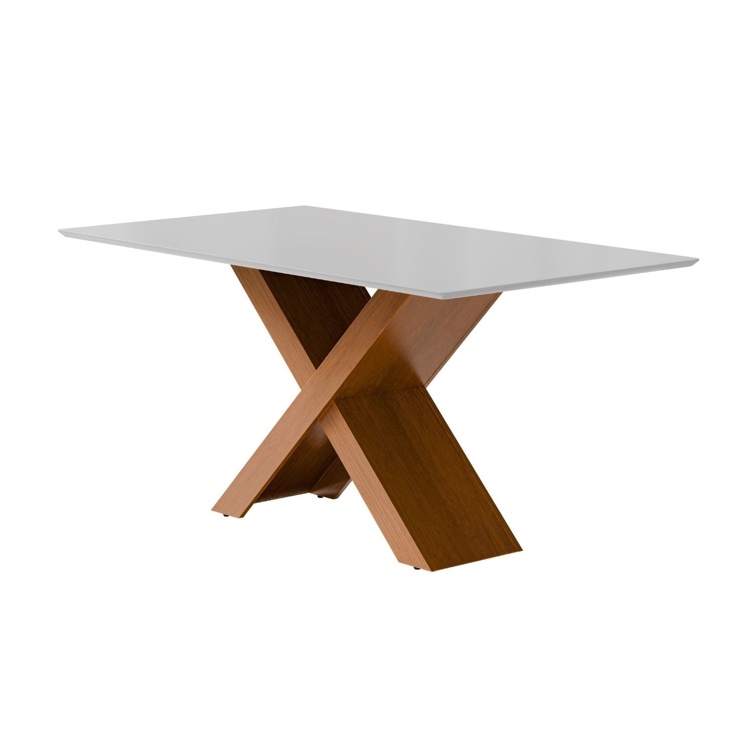Mesa Comedor 160x90 cm Blanco Dubai