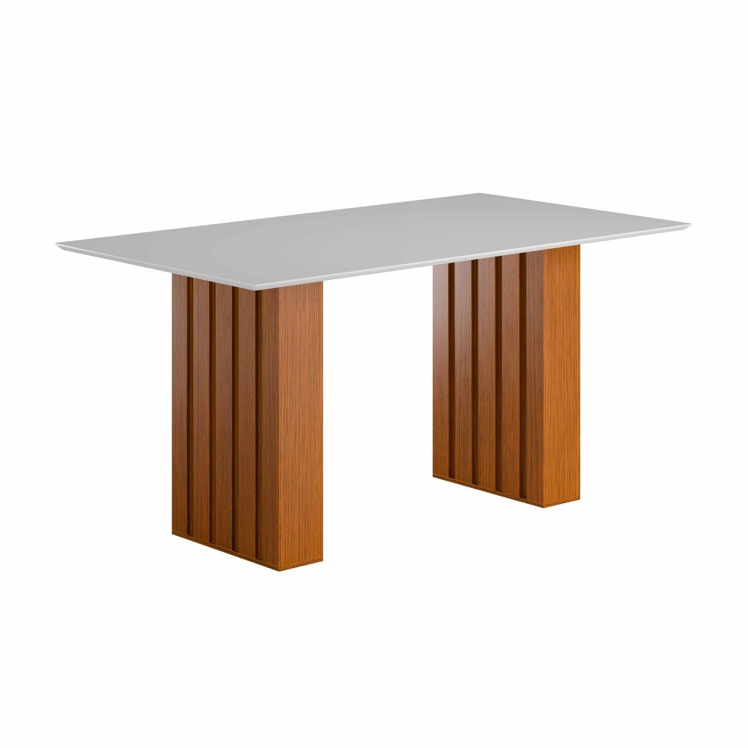 Mesa Comedor 160x90 cm Blanco Santiago