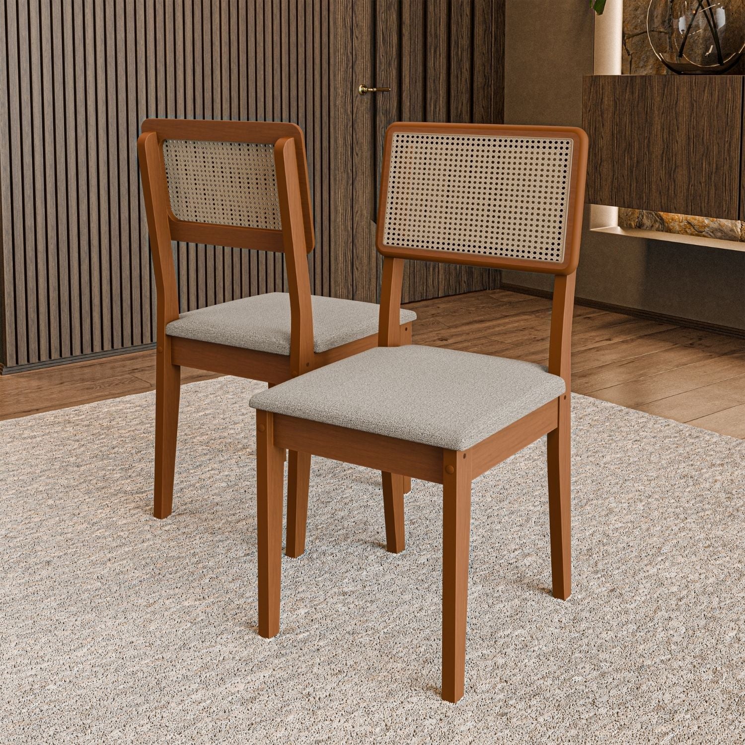 Mesa Comedor 160x90 cm Blanco Trento
