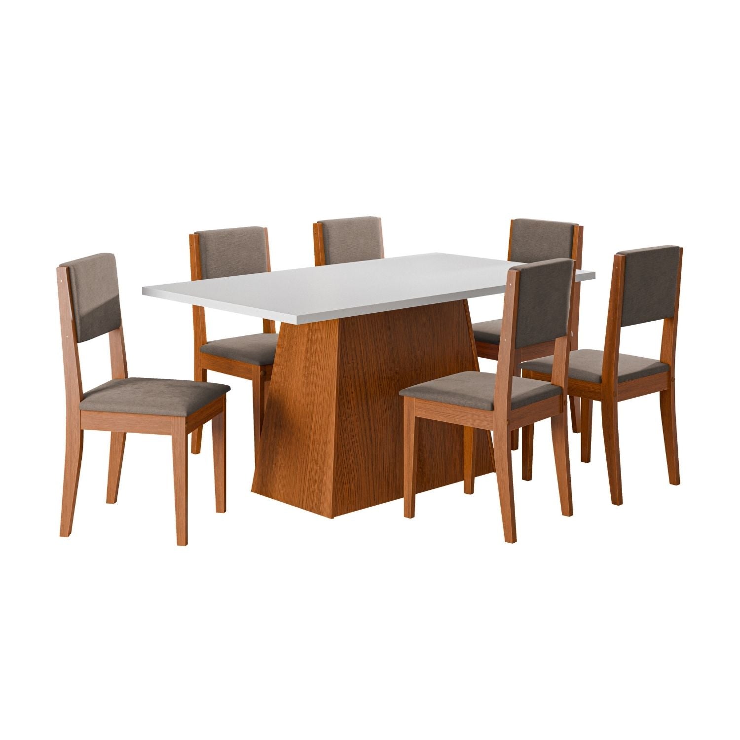 Mesa Comedor 160x90 cm Blanco Trento II