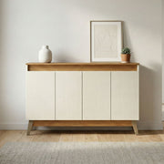 Aparador 4 Puertas Beige Trento
