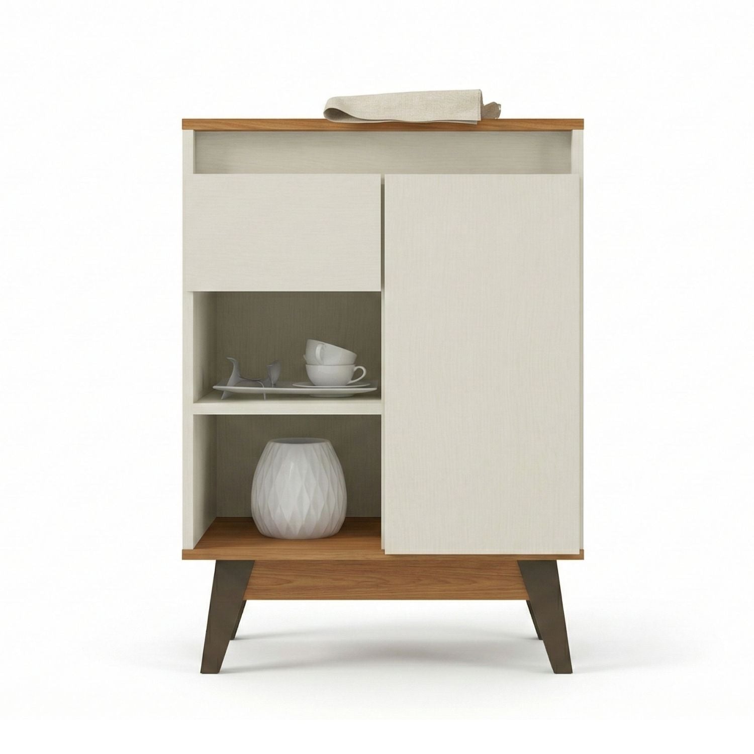 Aparador 1 Puerta · 1 Cajón Beige Marsala