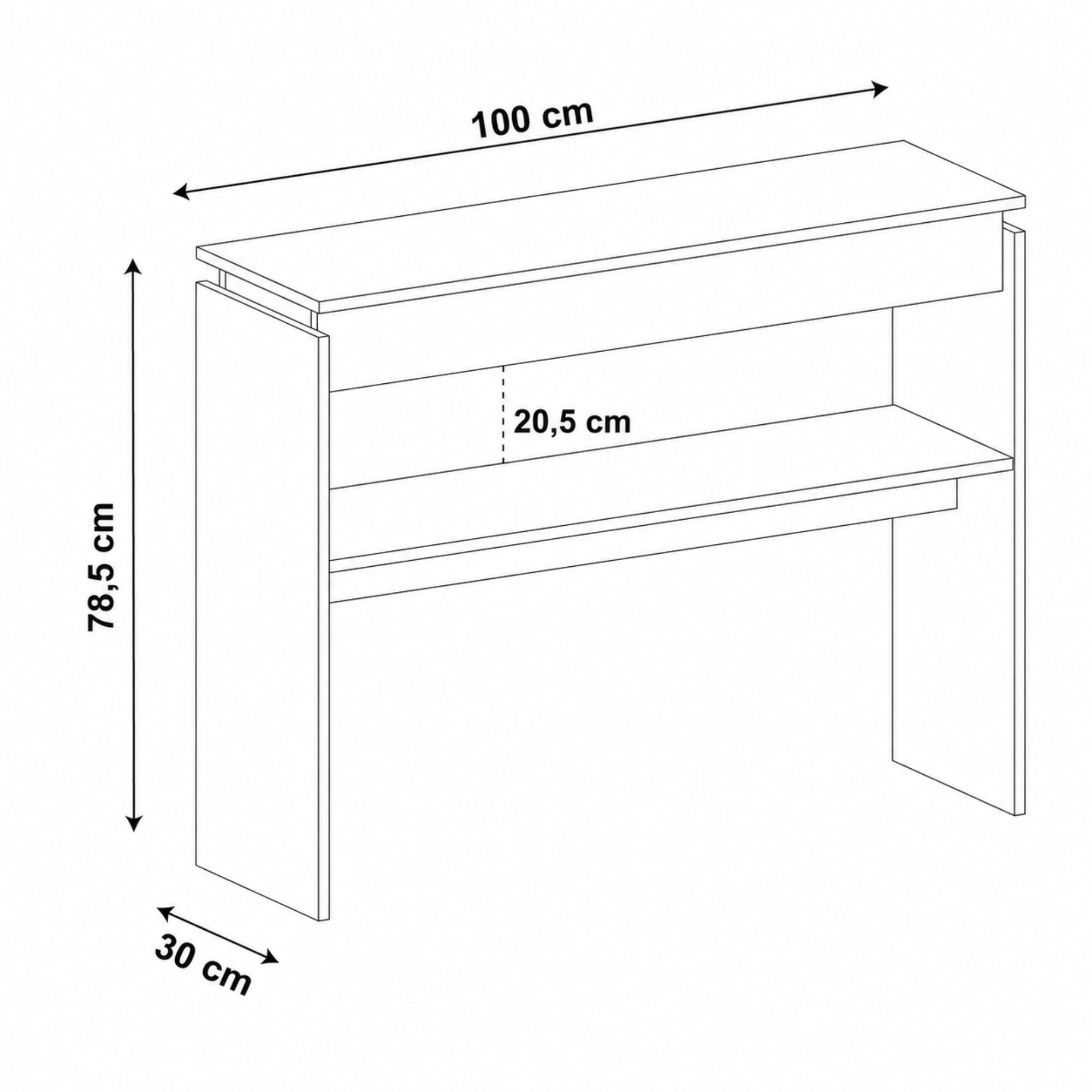 Mesa Arrimo Creta - OffWhite
