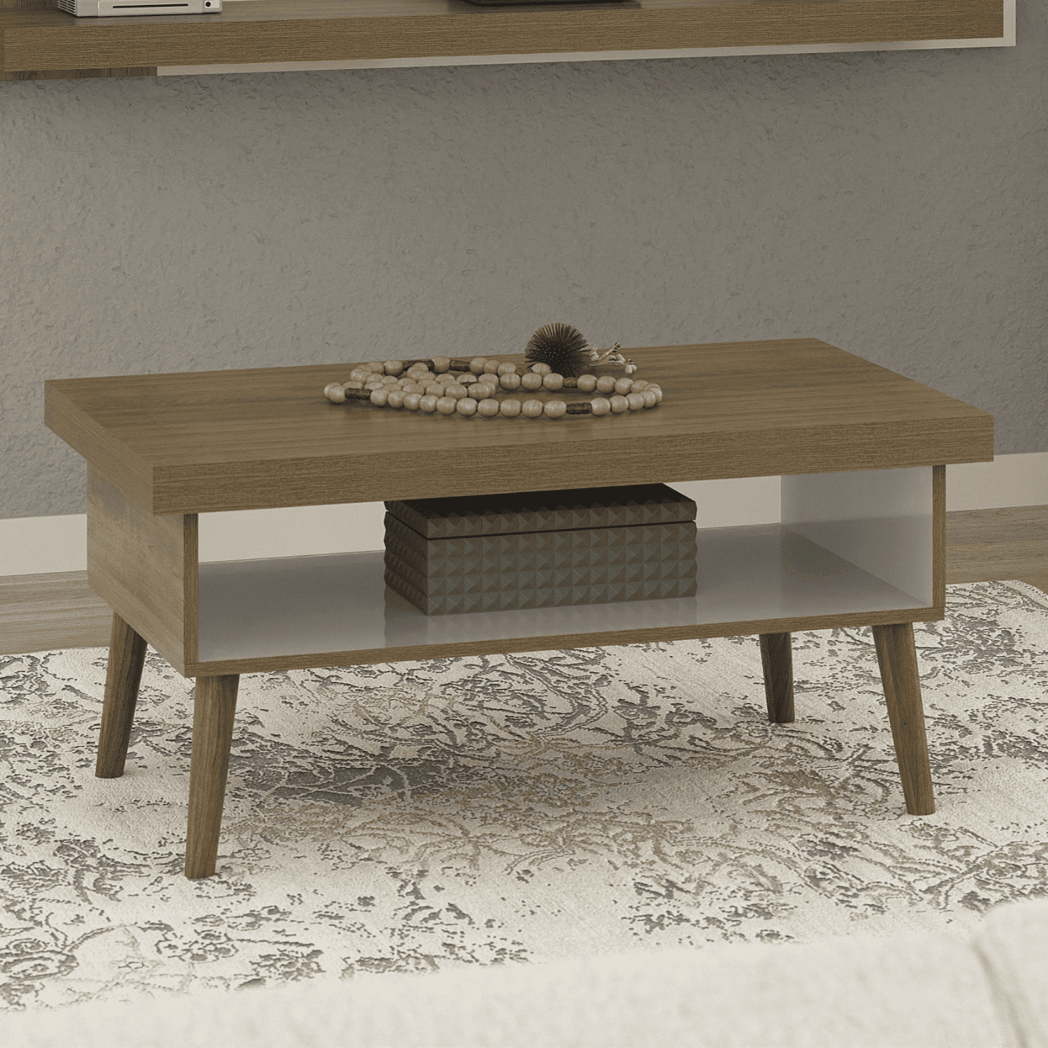 Mesa Centro 91x45x59 cm Lucca