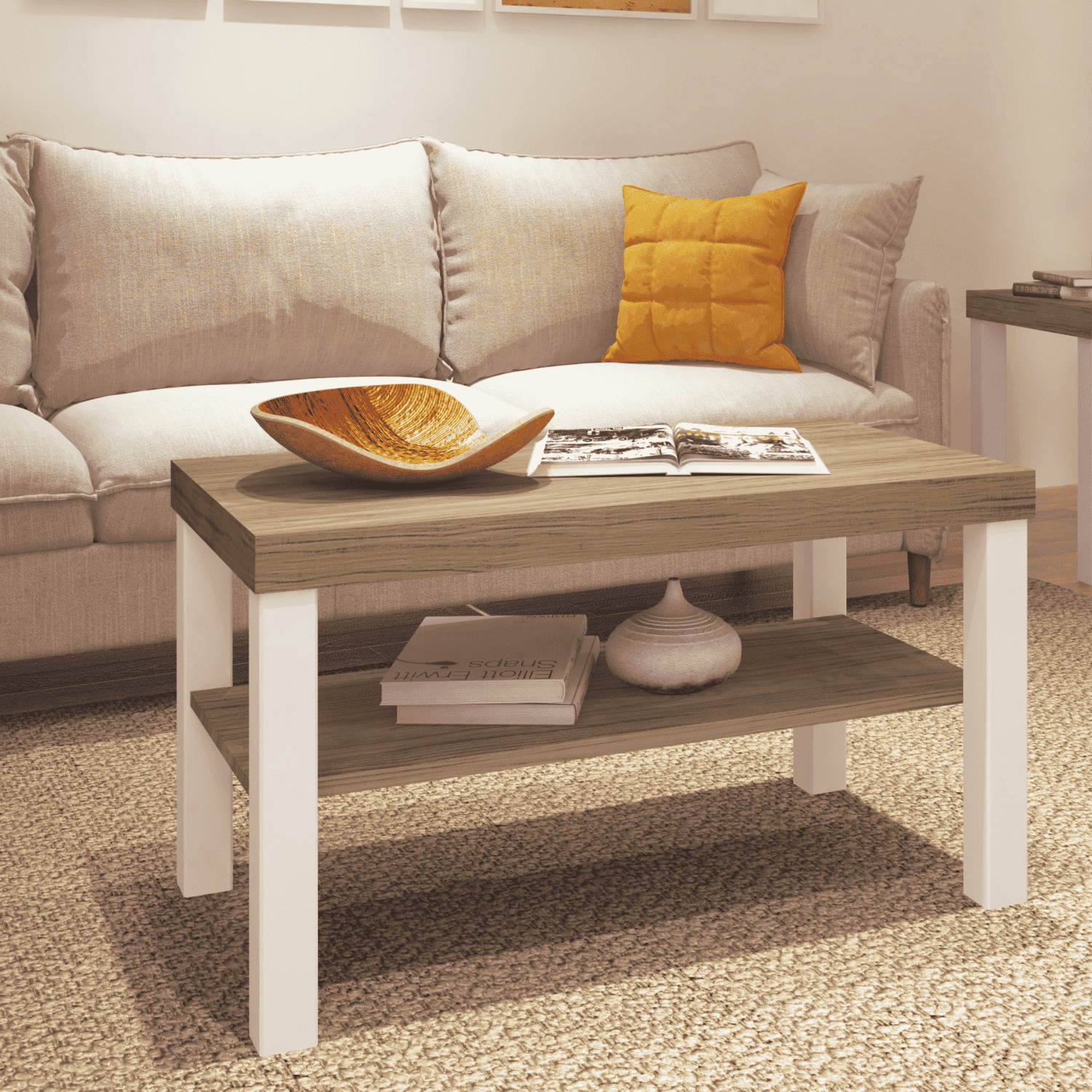 Mesa Centro 80x45x45 cm Up