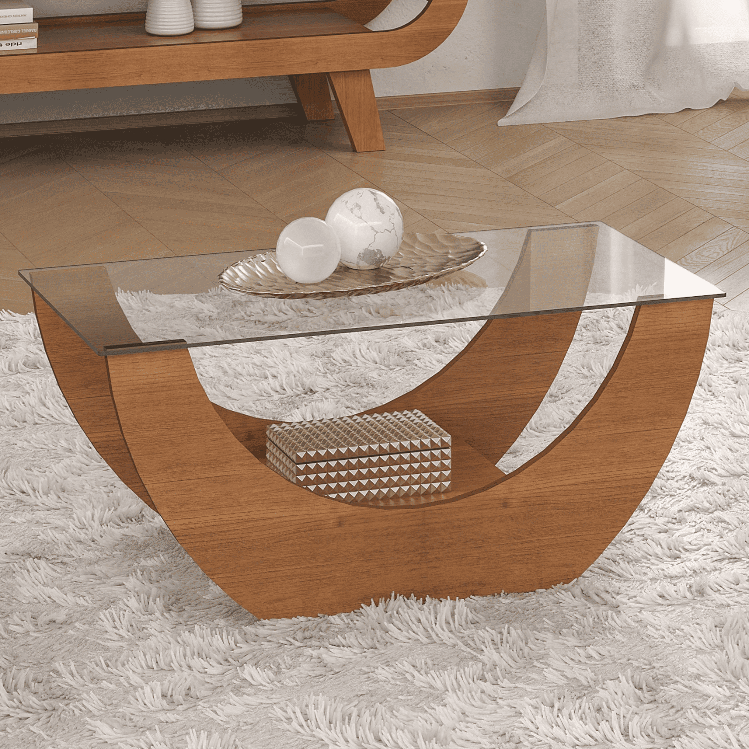 Mesa Centro 82x36x42 cm Onda