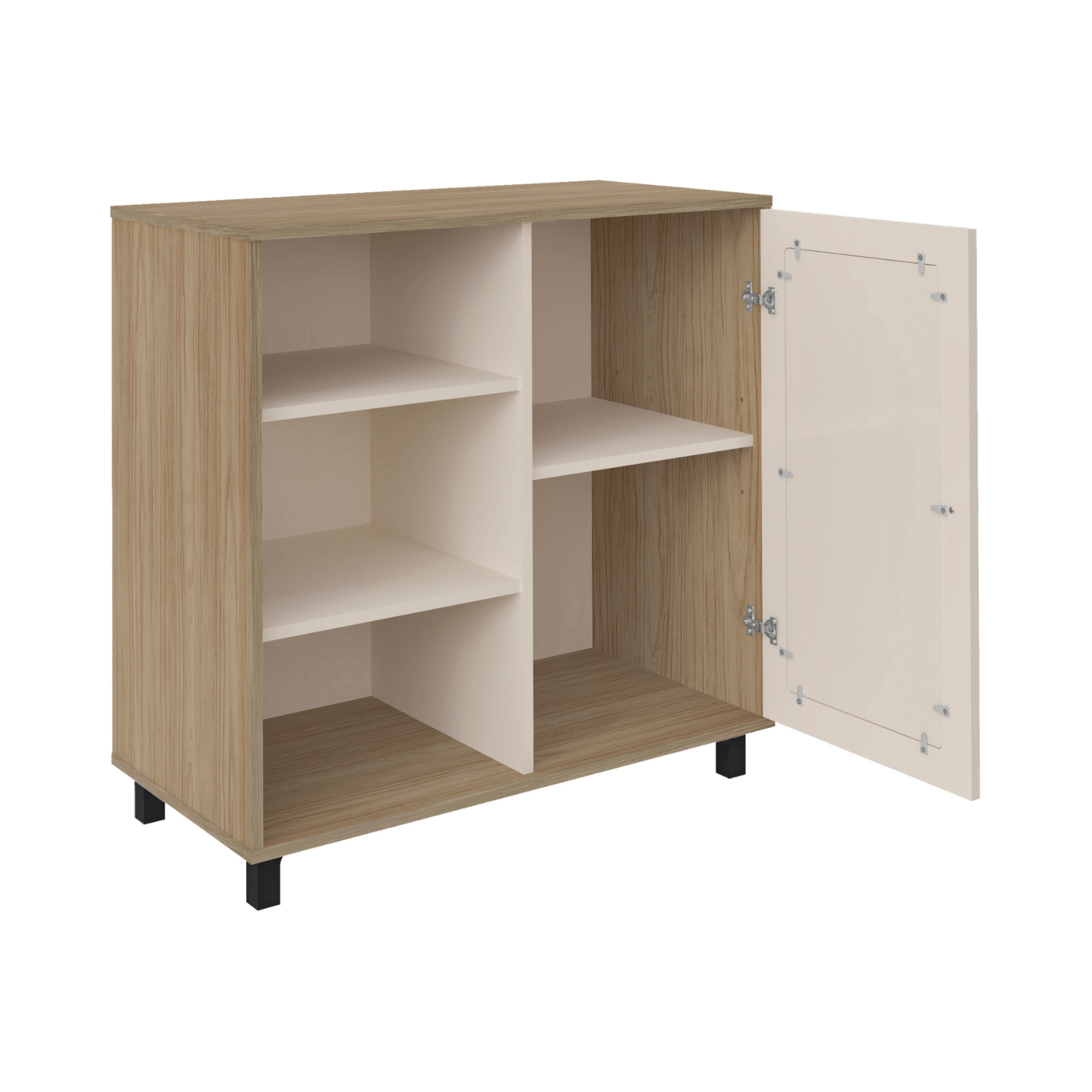 Aparador 1 Puerta 80x80x40 cm Charlotte