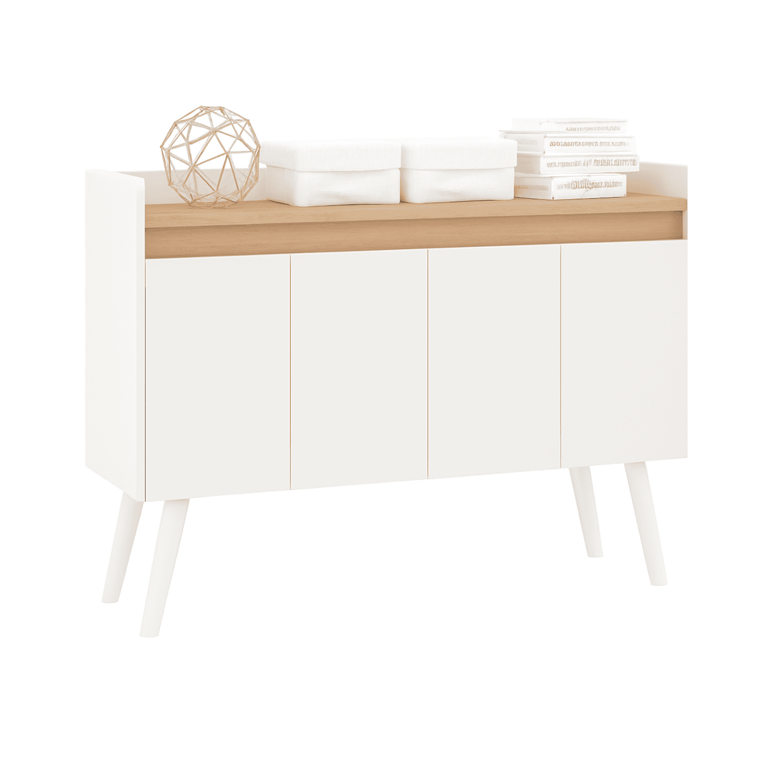 Aparador 4 Puertas 108x84x32 cm Verona