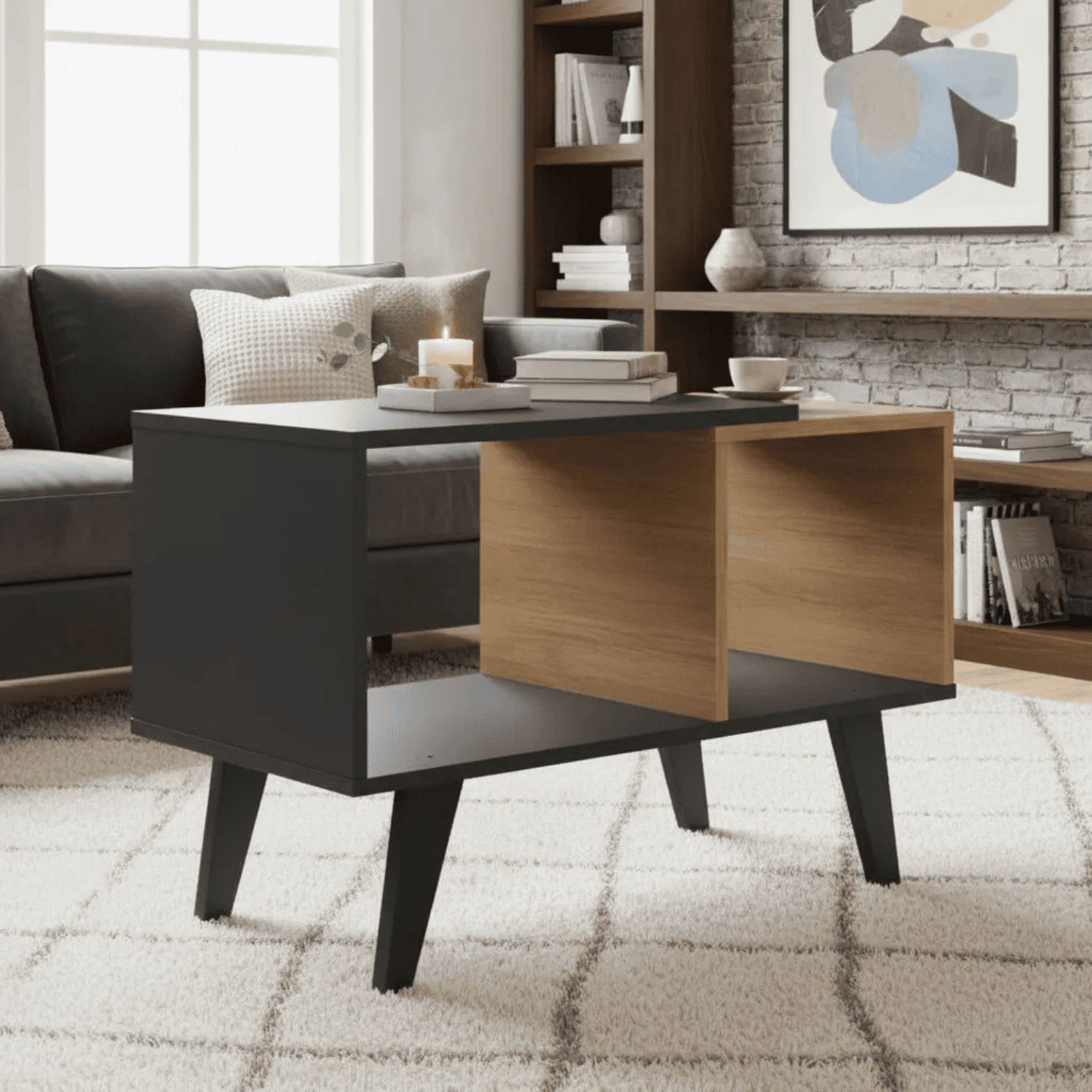 Mesa Centro 68x48x36 cm Sara