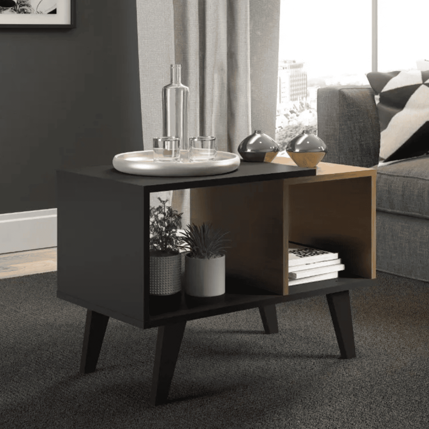 Mesa Centro 68x48x36 cm Sara