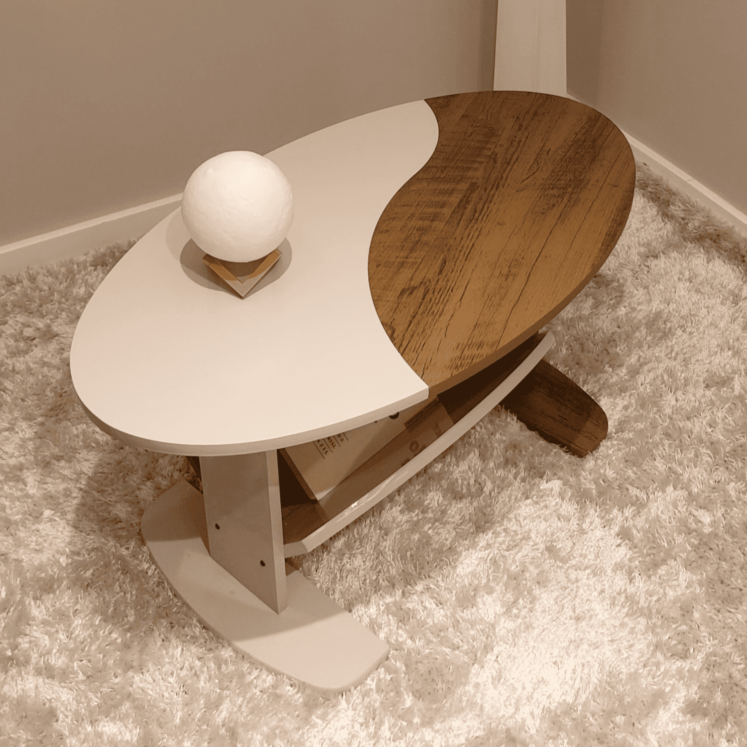 Mesa Centro 80x40x45 cm Isis