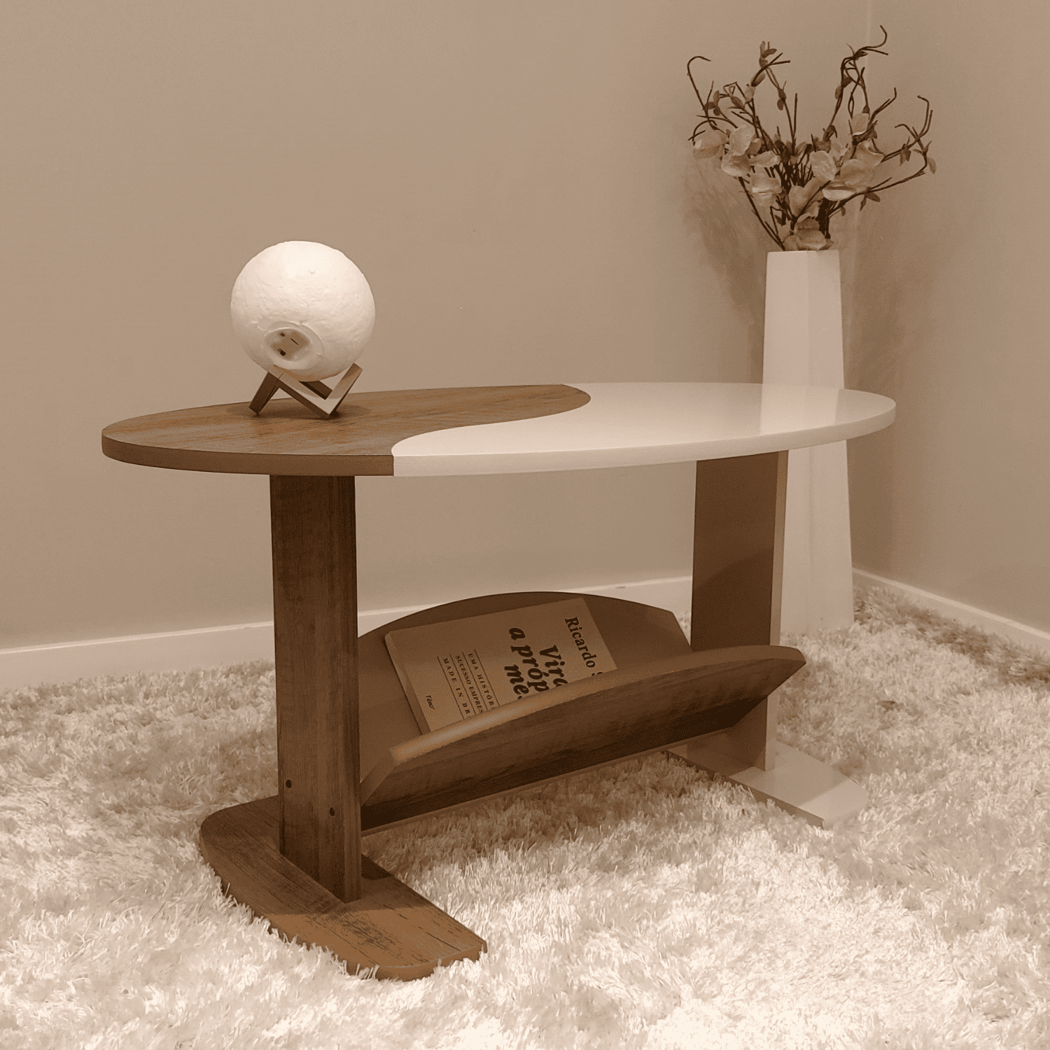 Mesa Centro 80x40x45 cm Isis