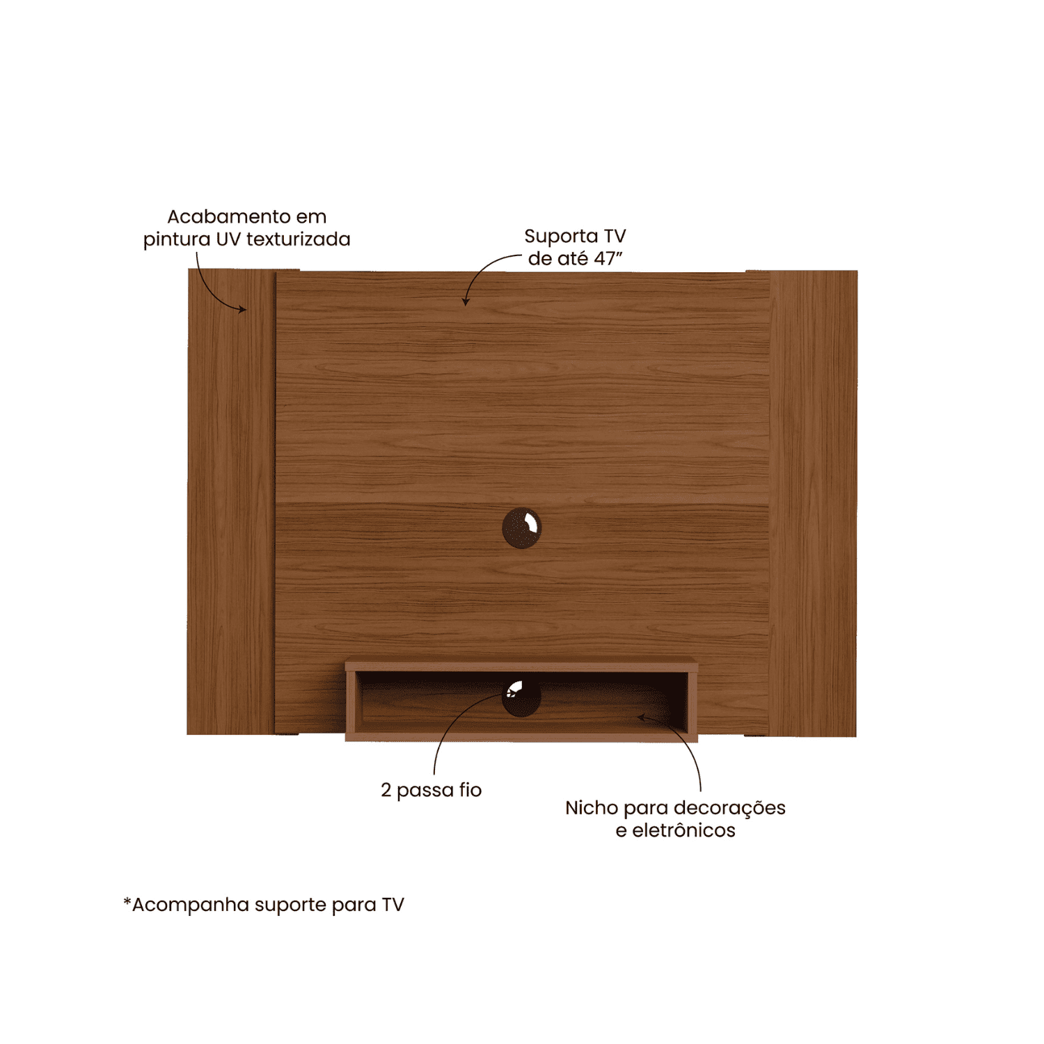 Panel TV 120x80x23cm