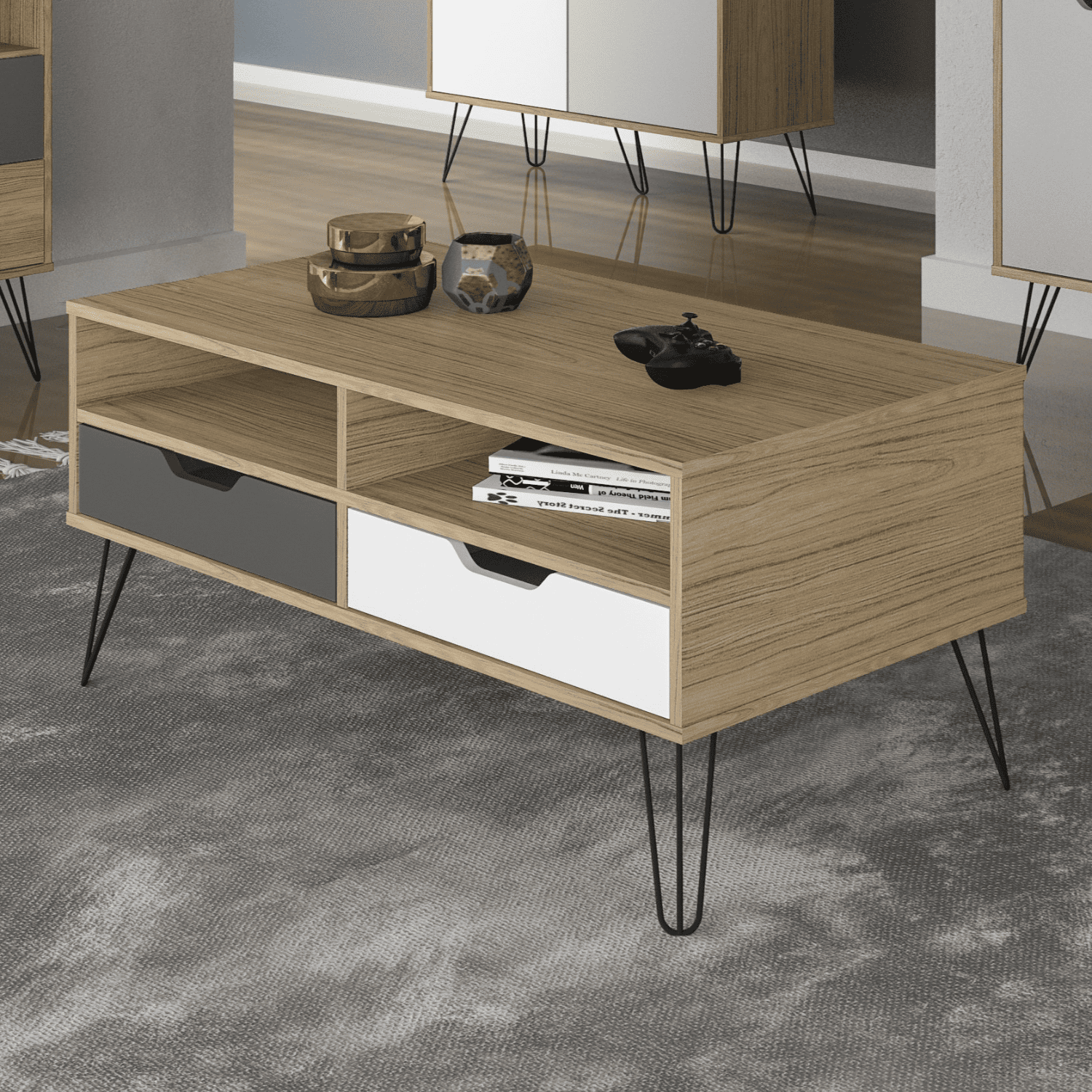 Mesa Centro 100x45x54 cm Estocolmo
