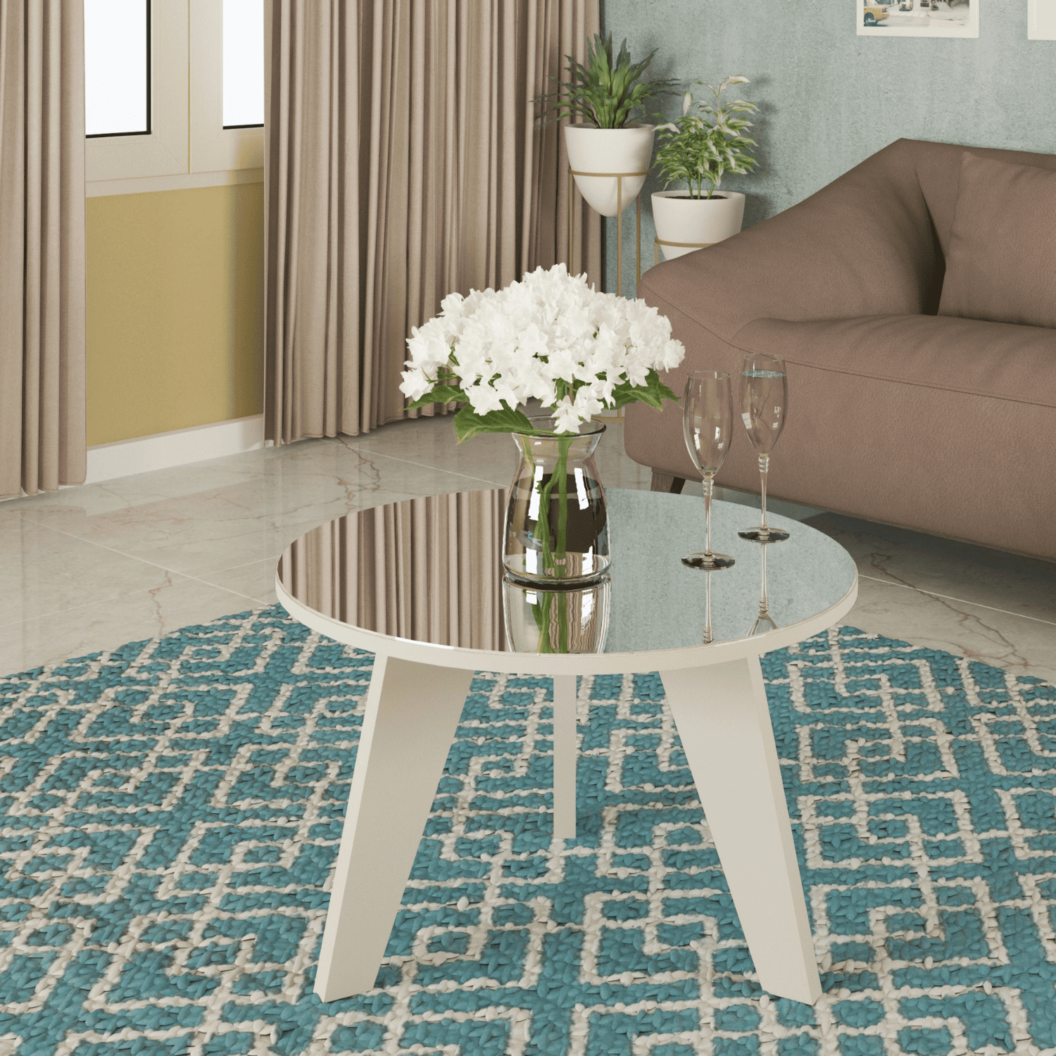 Mesa Centro 59x39x59cm