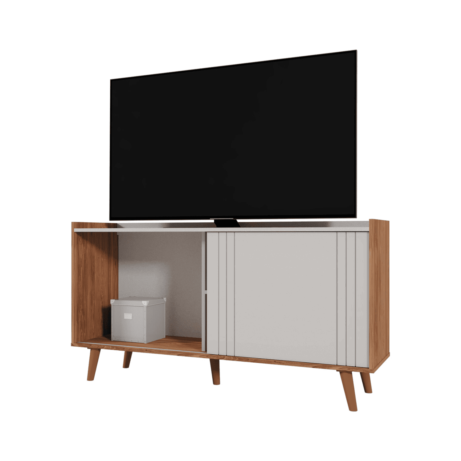 Rack TV 135x70x36 cm Beige Austin
