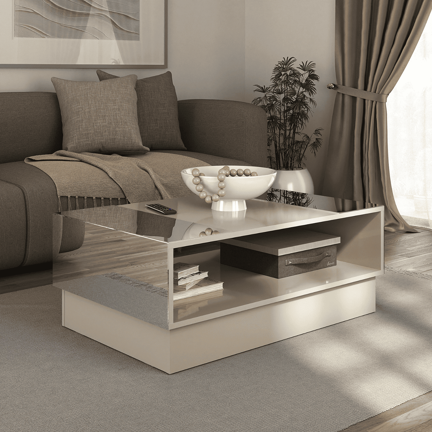Mesa Centro 90x36x59 cm Detroit