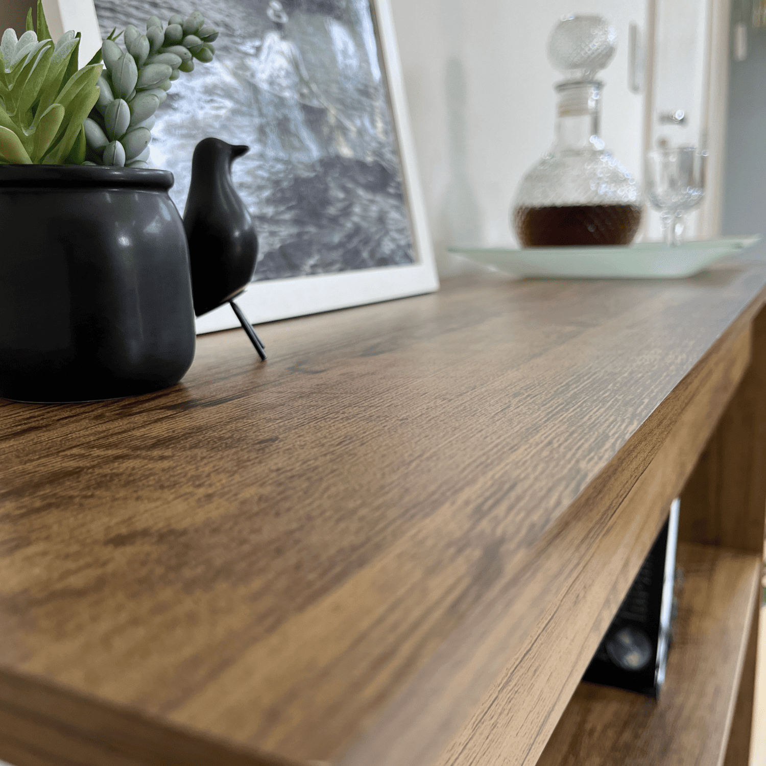 Mesa Arrimo 100x79x30 cm Creta